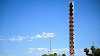 The World's Tallest Thermometer.